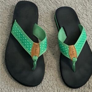 LL Bean flip flops